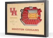YouTheFan NCAA Arizona State Sun Devils 25-Layer StadiumViews 3D Wall Art - Sun Devil Football Stadium