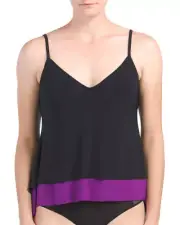 NEW Magicsuit Size 10 Miraclesuit Tankini Two Piece Slimming Jolene Black