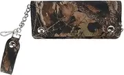 [CTM] Men's Camo Print Long Chain Wallet