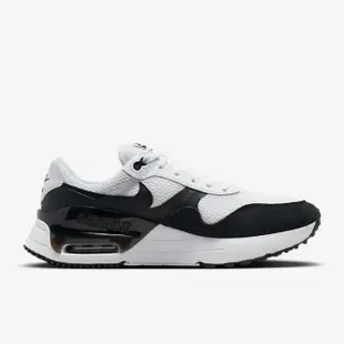 【NIKE 耐吉】慢跑鞋 男鞋 運動鞋 緩震 氣墊 AIR MAX SYSTM 黑白 DM9537-103