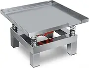 Stainless Steel Concrete Vibrating Table Concrete Vibration Test Bench Small Vibrating Test Bench Block Vibration Test Platform for Concrete, Molds, Resin(220