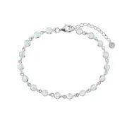 Bevilles Synthetic Opal Bracelet in Sterling Silver