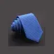 【拉福】斜紋7cm中寬版領帶手打領帶(藍色)