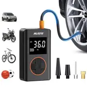 Tire Inflator Portable Air Compressor - 150 PSI Cordless Mini Bike Tire Pump,