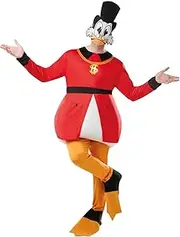 [Rubie's] Official Disney Scrooge McDuck Adult Costume, 80s and 90s Cartoon Character, Size Standard Chest Size