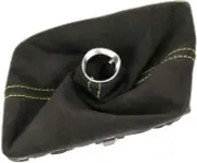 2014-2019 C7 Corvette Black Suede Manual Shift Boot w/ Yellow Stitching