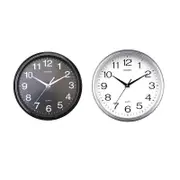 Wall Clock Quartz Round Square Wall Clock Silent Non-Ticking Battery Operated