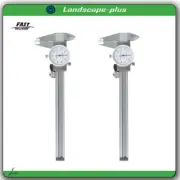 2PCS 6 Inch Dial Caliper Stainless Steel Shockproof Gauge 0.001" Of One Inch.