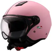 Vito Moda, open face helmet , color: Matt-Pink , size: M