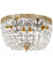 Crystorama Richmond 2-Light Crystal Basket with Swarovski Crystals