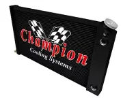 RN 3 Row DP Black Finish Radiator 17x28",1.5,1.75 for 1966-1977 Olds Cutlass LS