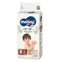 在飛比找樂天市場購物網優惠-Natural Moony 日本頂級版紙尿褲 褲型 L號 -