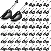 30 Pairs Plastic Shoe Trees Bulk Spring Shoe Trees for Men Stretcher Sneakers...