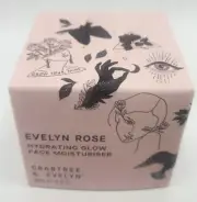 Crabtree & Evelyn *EVELYN ROSE* Hydrating Glow Face Moisturiser 1.6 Fl Oz NIB
