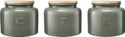Maxwell & Williams Indulgence Canister Gift Box, Sage 600 ml Capacity (Set of 3)