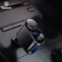 在飛比找蝦皮購物優惠-倍思Baseus火車頭車用藍芽MP3車用充電器 車充 車用音