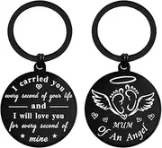 [ENGZHI] Memorial Gifts for Loss Love,Those We Love Didn't Go Away Keyring, Sympathy Remembrance Bereavement Gifts