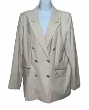 Karl Lagerfeld Paris Women's Long Sleeve Fashion Blazer sz 14 new