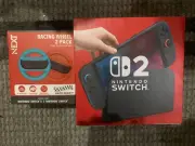 Nitendo Switch 2 Console System Mario Kart Bundle SHIPS TODAY WITH Racing Wheels