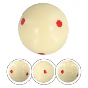 Cue Ball Hardness 5.72cm 2 1/4” Red 6 Dot Spot Pool-Billiard Practice 2018