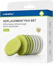 LANMU 8 Pack Replacement Pads for Dremel Versa PC10, Horsepower Power Scrubber, Scratch Free Cleaning Sponge Pads Attachments