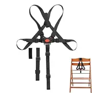 Uoqpty High Chair 5 Point Safety Strap,Fallproof Seat Belt for Children - Adjustable High Chair 5 Point Harness Seat Protection Belt for Stroller Pushchair