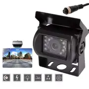 4 Pin CCD 12V~24V Reverse Camera Kit Car Bus Rear View IR Reversing Night Vision