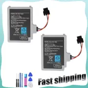 2PCS WUP-012 Battery For Nintendo Wii U Gamepad Controller 1500mAh Replace 3.7v