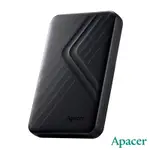 APACER AC236 2.5吋 5TB 外接行動硬碟-黑