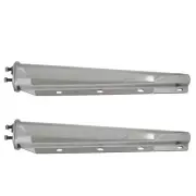30" Spring Loaded Stainless Steel Mud Flap Hanger - 2 ½" Bolt Pattern