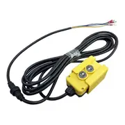 4 Wire Dump Trailer Remote Control 12 Volt 4 Wire DC for Single Acting Hydraulic Power Pump Unit Yellow