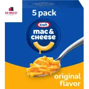 Original Mac N Cheese Macaroni and Cheese Dinner, 5 Ct Pack, 7.25 Oz Boxes