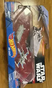 STAR WARS HOT WHEELS DIE CAST TRANSPORTER VS X-WING DOUBLE PACK NEW & SEALED