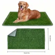 Premium Washable Dog Training Mat - Indoor/Outdoor Pee Grass For Easy Potty Training And Odor Control L
