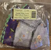 LONGABERGER SPIDER WEB BASKET LINER HALLOWEEN PARTY New 23703