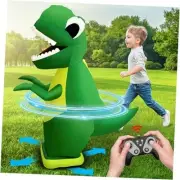 Inflatable Remote Control Dinosaur Toys for Kids 3-5 5-7 8-12, Walking