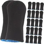 BELLIFFY Game Finger Sleeves Anti-Sweat Anti-Slip Full Touch Screen Comfort Fit for Gaming Typing