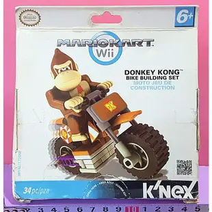 【Mika】KNEX 積木 超級瑪莉歐 大金剛 摩托車（全新盒損）Super Mario