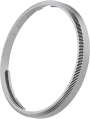 Haoge Silver Grey Metal Decorate Camera Ring for RICOH GR3X/GRIIIX Camera accessories replaces GN-2,RRC-GR3XT