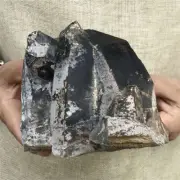 1.21kg Natural Smoky Quartz Cluster Quartz Crystal Point Specimen Reiki Decor