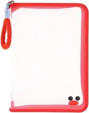 Stackable Expanding Folder - Presentation Book Report Cover Display | Expandable Filing System | Document Folder Display | File Organizer with Zipper and Carry Handle | Transparent Report Cover Folder