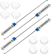 [Siwdoy] W10189077 Washing Machine Suspension Rods Kit Compatible with Whirlpool Kenmore Amana Replaces W10820048, 8564009