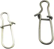 Parliky Fishing Safety Connector Lure Pin Connector 100pcs Metal Material Size 0 Fishing Kit