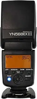 Yongnuo YN568EX III Wireless Master and Slave TTL Flash Speedlite with High-Speed Sync for Canon DSLR Camera
