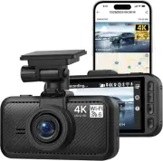 Dash Cam Front, S1 E Car Camera, Built-in WiFi & GPS Car Dashboard Camera Rec...