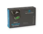 Mini Digital Scale On Balance Black MY-600 Scale 0.1gx600g LED dispaly UK