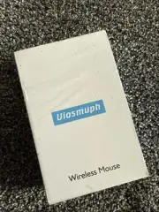Uiosmuph LED Wireless Mouse, G12 Slim Rechargeable Wireless Silent Mouse, 2.4G P