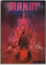 Mandy Horror Movie Poster Image Refrigerator Magnet Nicolas Cage NEW UNUSED