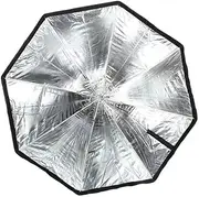 Hoement Photography Octagonal Softbox Umbrella Shape Softbox Flash 360° Beam Angle Perfect for Live Streaming Practical Present