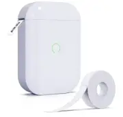 D11 Label Maker Machine with Tape, Portable Bluetooth Thermal Label Printer Wire